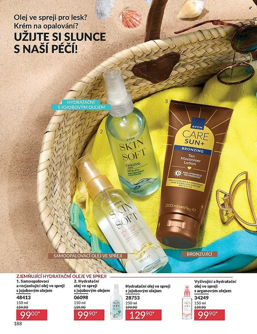 Leták AVON - 1. 7. 2025 - 31. 7. 2025. Strana 188