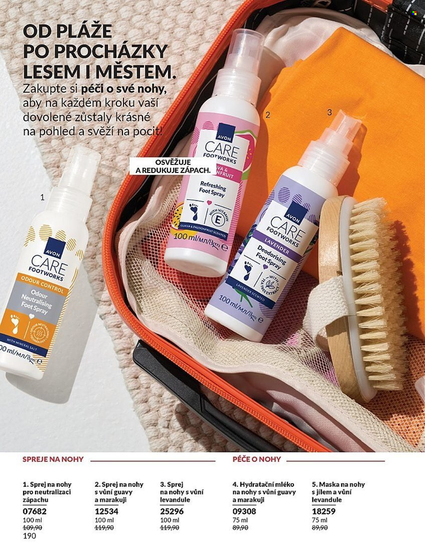 Leták AVON - 1. 7. 2025 - 31. 7. 2025. Strana 190