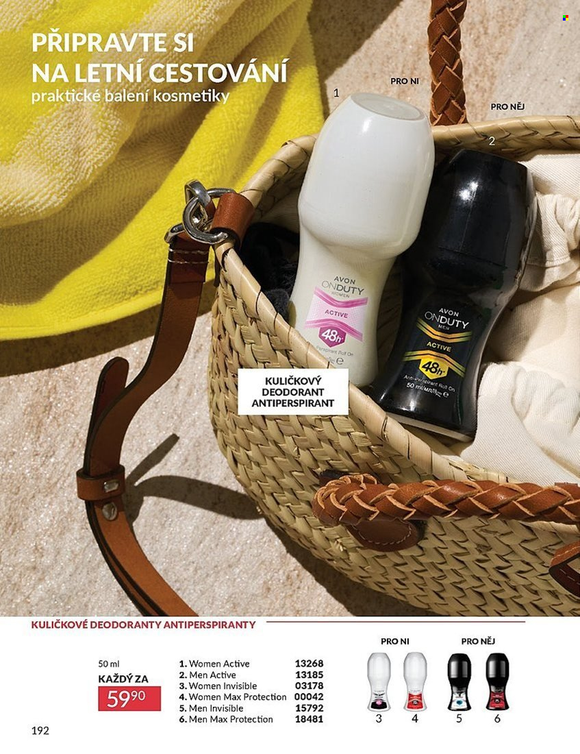 Leták AVON - 1. 7. 2025 - 31. 7. 2025. Strana 192