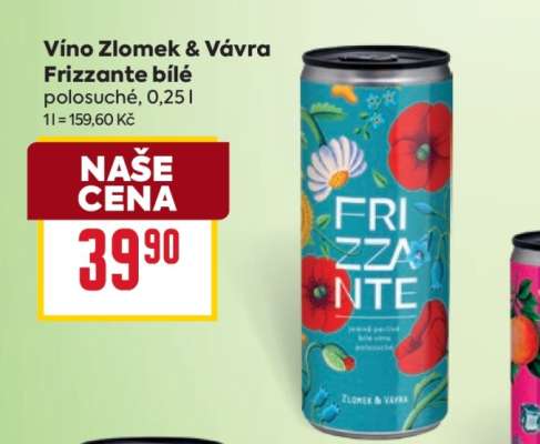 Vino Zlomek & Vávra Frizzante bílé
