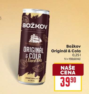 Božkov Original & Cola