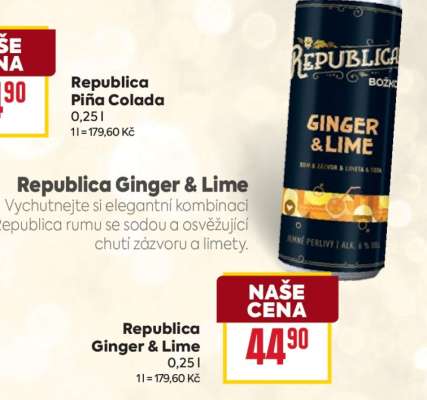 Republica Ginger & Lime