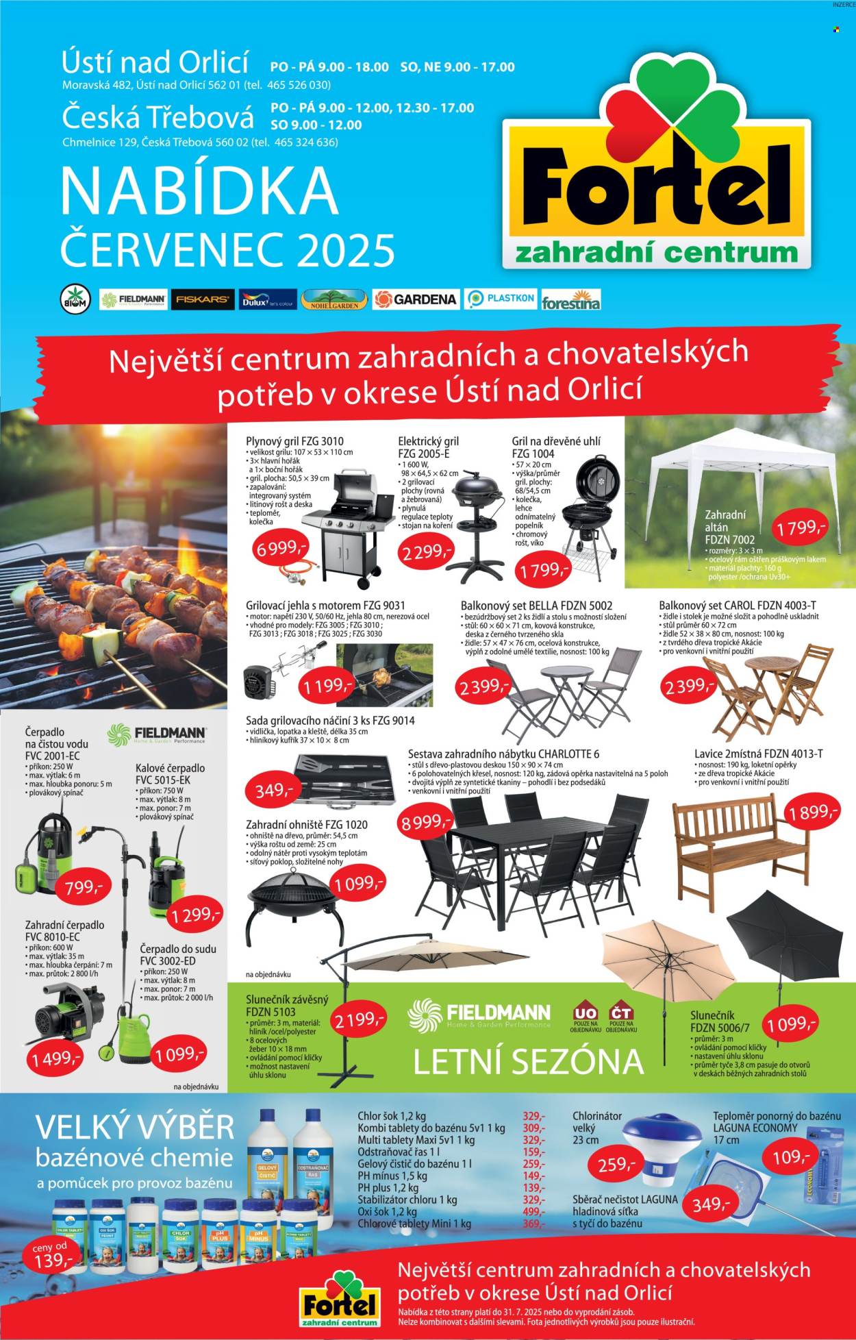 Leták Konzum - 1. 7. 2025 - 31. 7. 2025. Strana 1