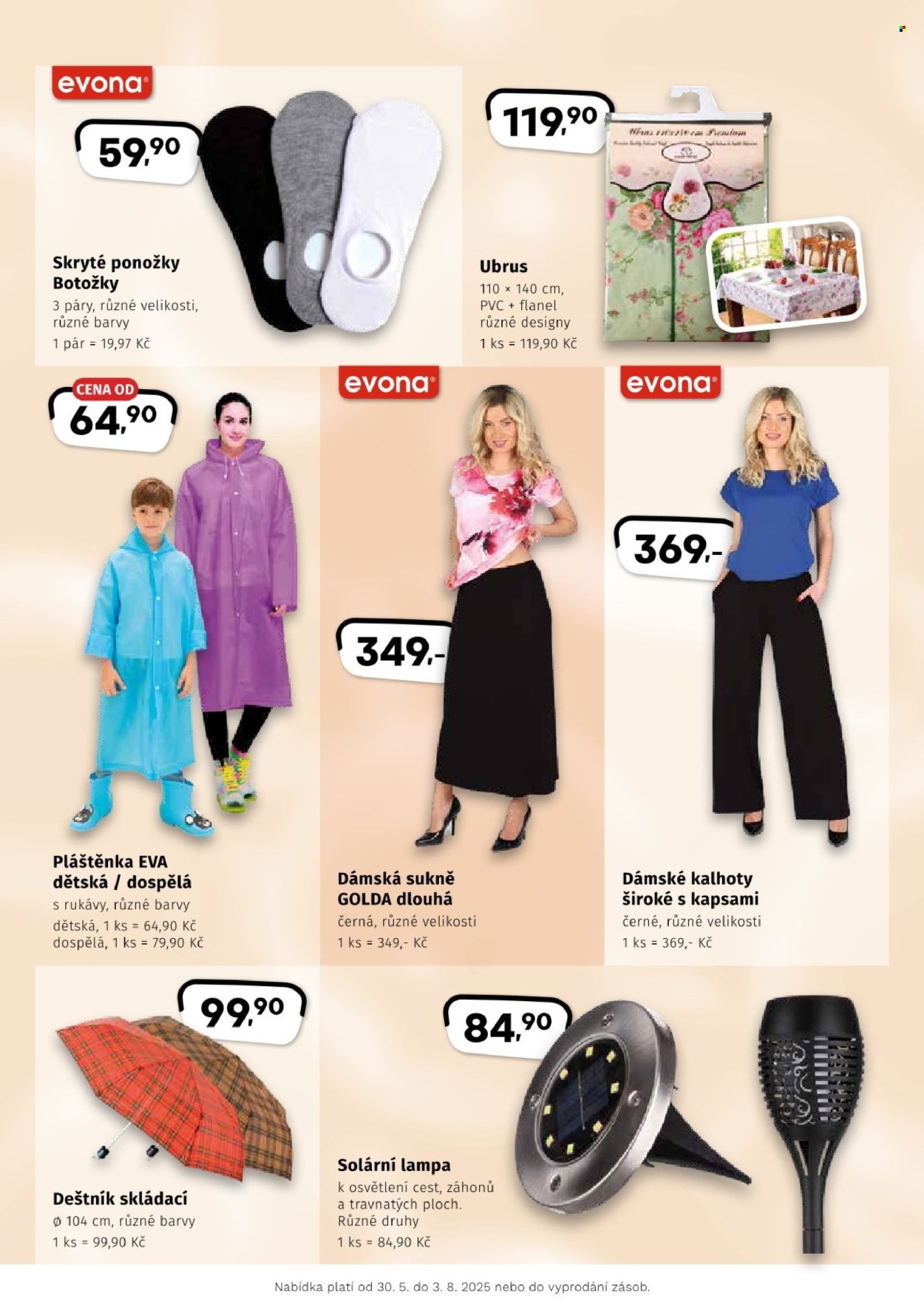 Leták Konzum - 30. 5. 2025 - 30. 8. 2025. Strana 4