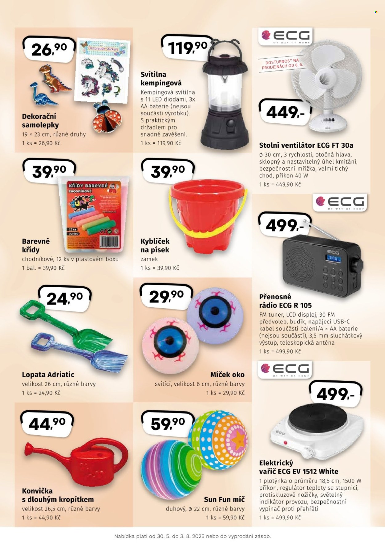 Leták Konzum - 30. 5. 2025 - 30. 8. 2025. Strana 5