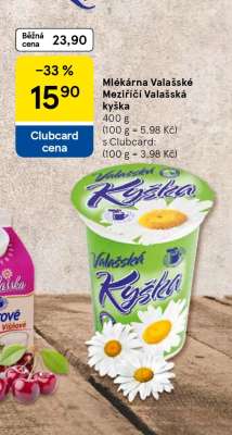 Mlékárna Valašské Meziříčí Valašská kyška