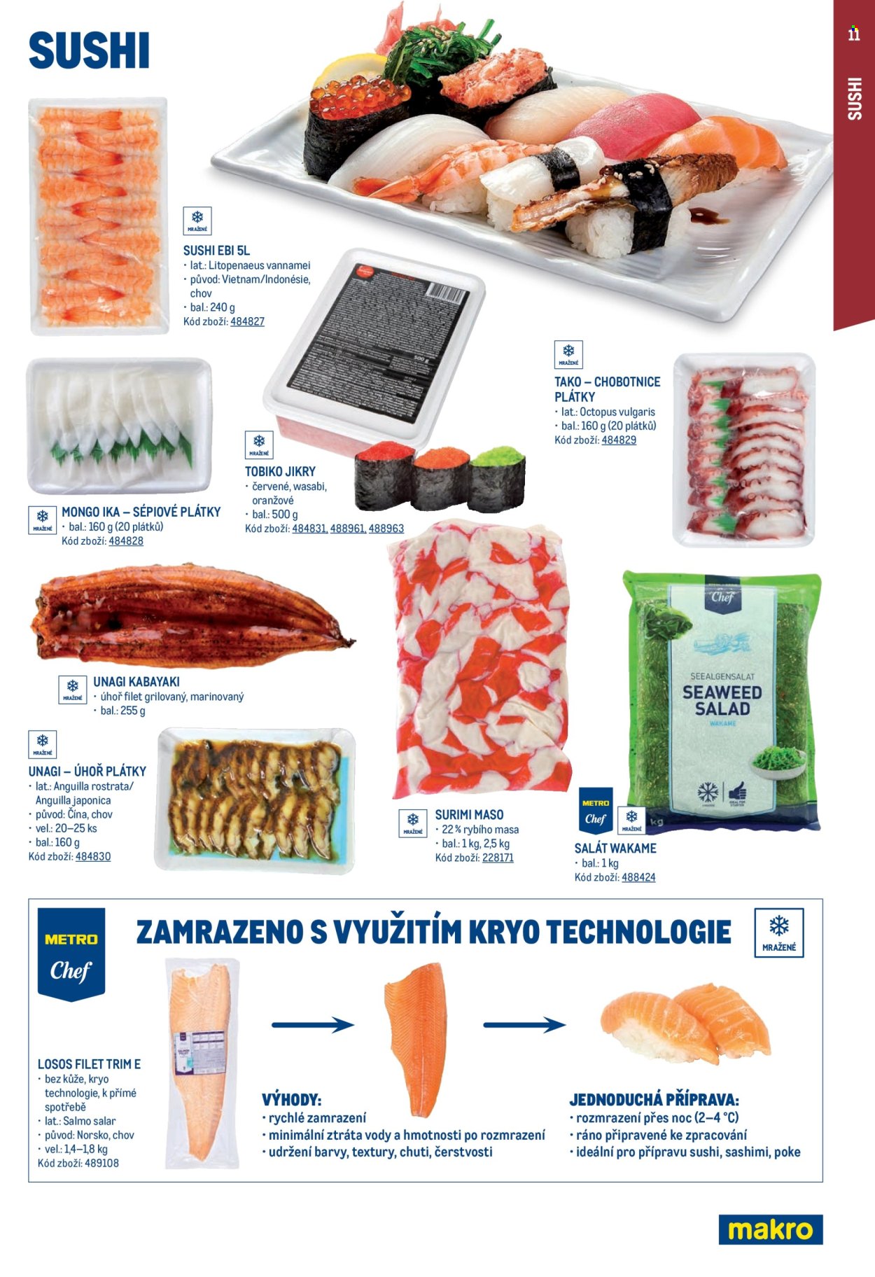 Leták MAKRO. Strana 11
