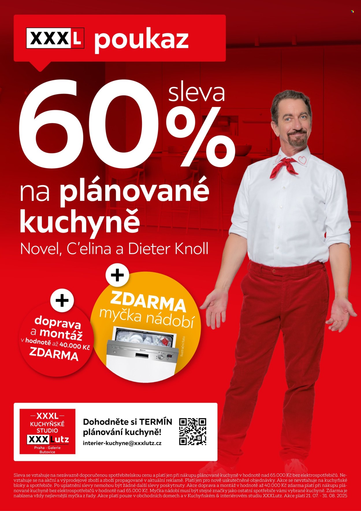 Leták XXXLutz - 21. 7. 2025 - 31. 8. 2025. Strana 1