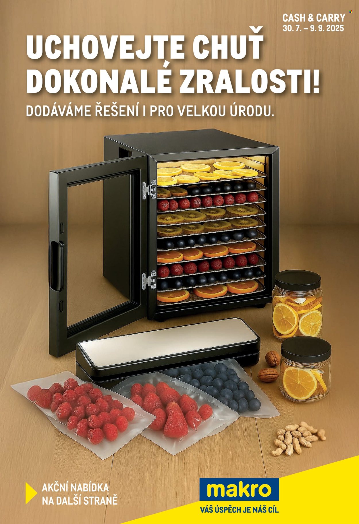 Leták MAKRO - 30. 7. 2025 - 9. 9. 2025. Strana 1