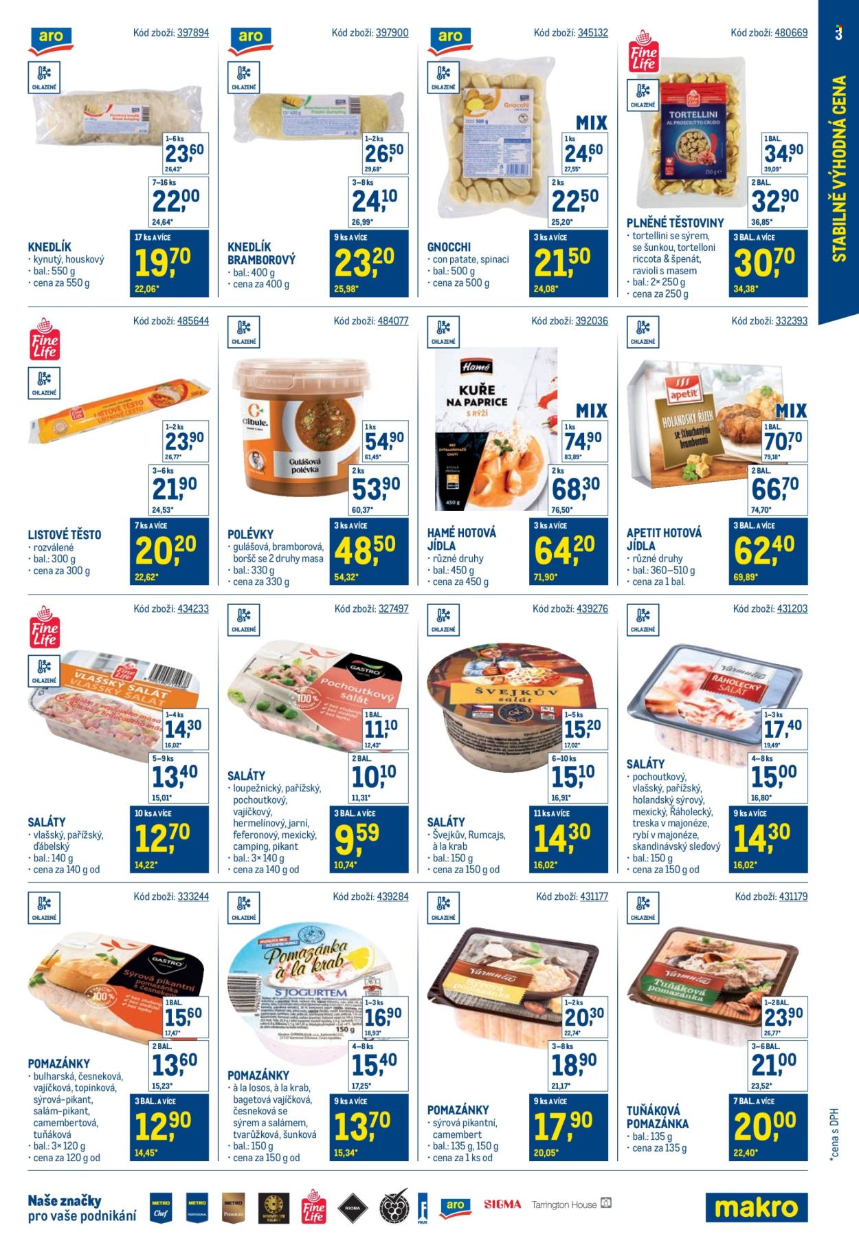 Leták MAKRO - 30. 7. 2025 - 23. 9. 2025. Strana 3