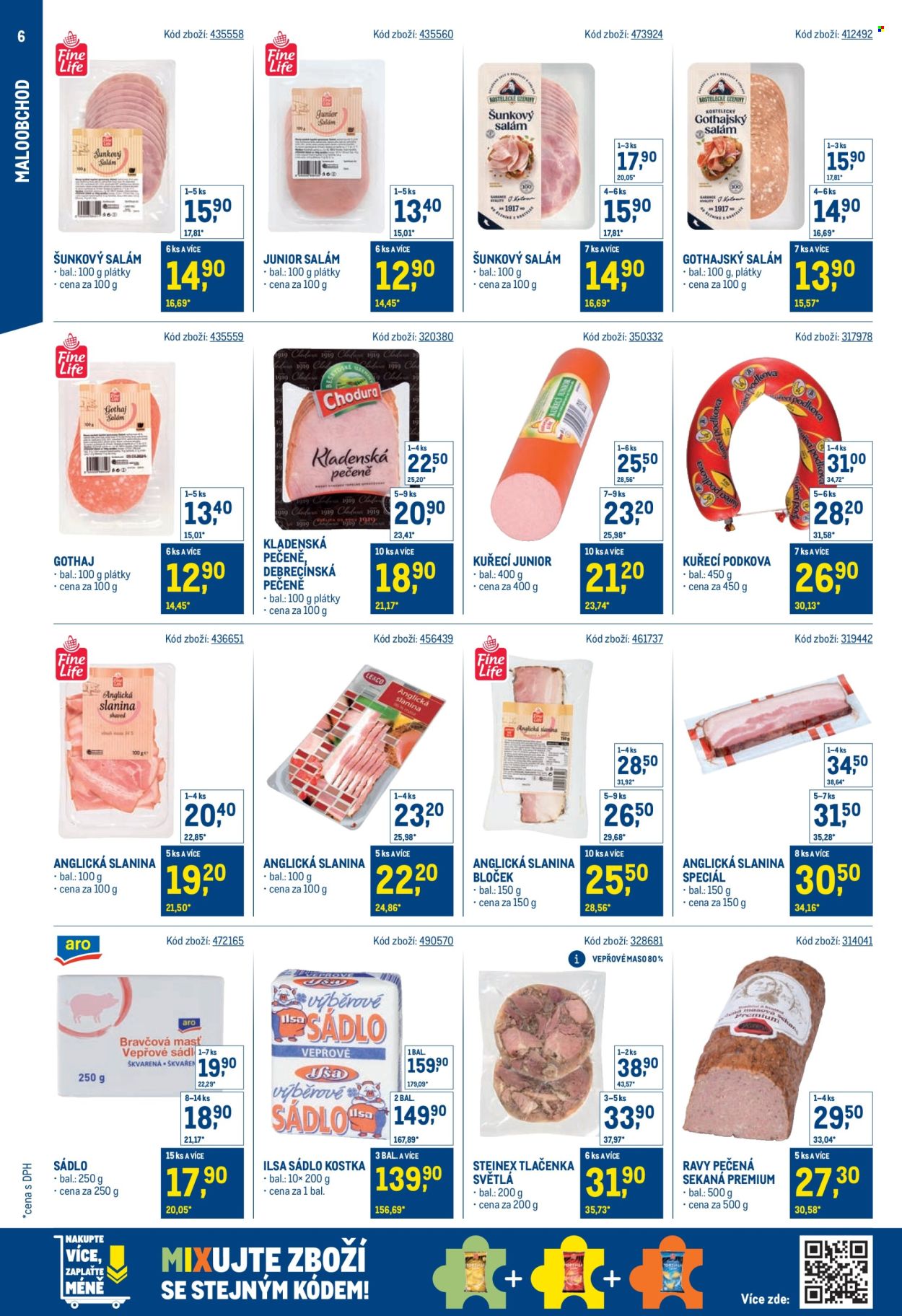 Leták MAKRO - 30. 7. 2025 - 23. 9. 2025. Strana 6