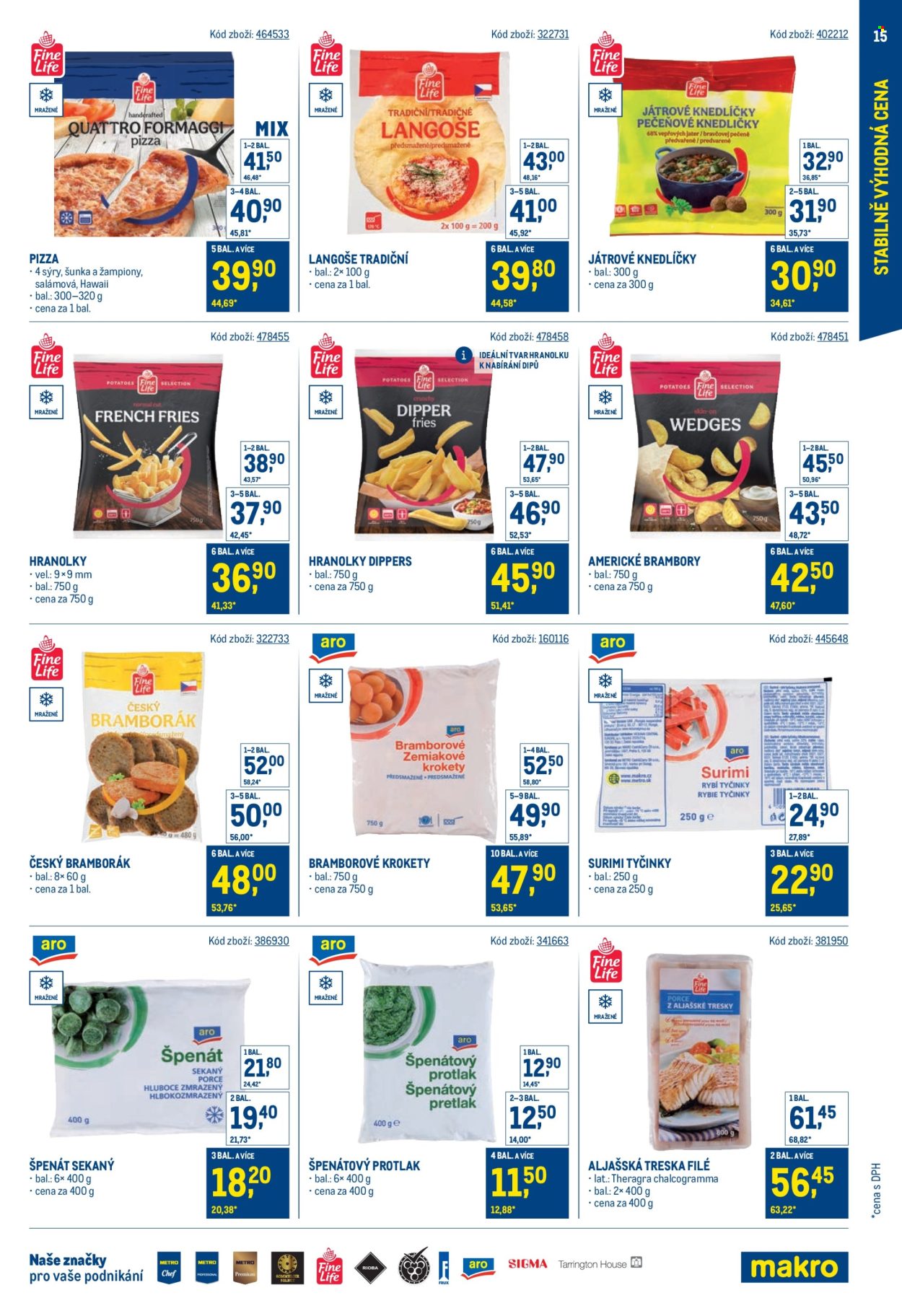 Leták MAKRO - 30. 7. 2025 - 23. 9. 2025. Strana 15