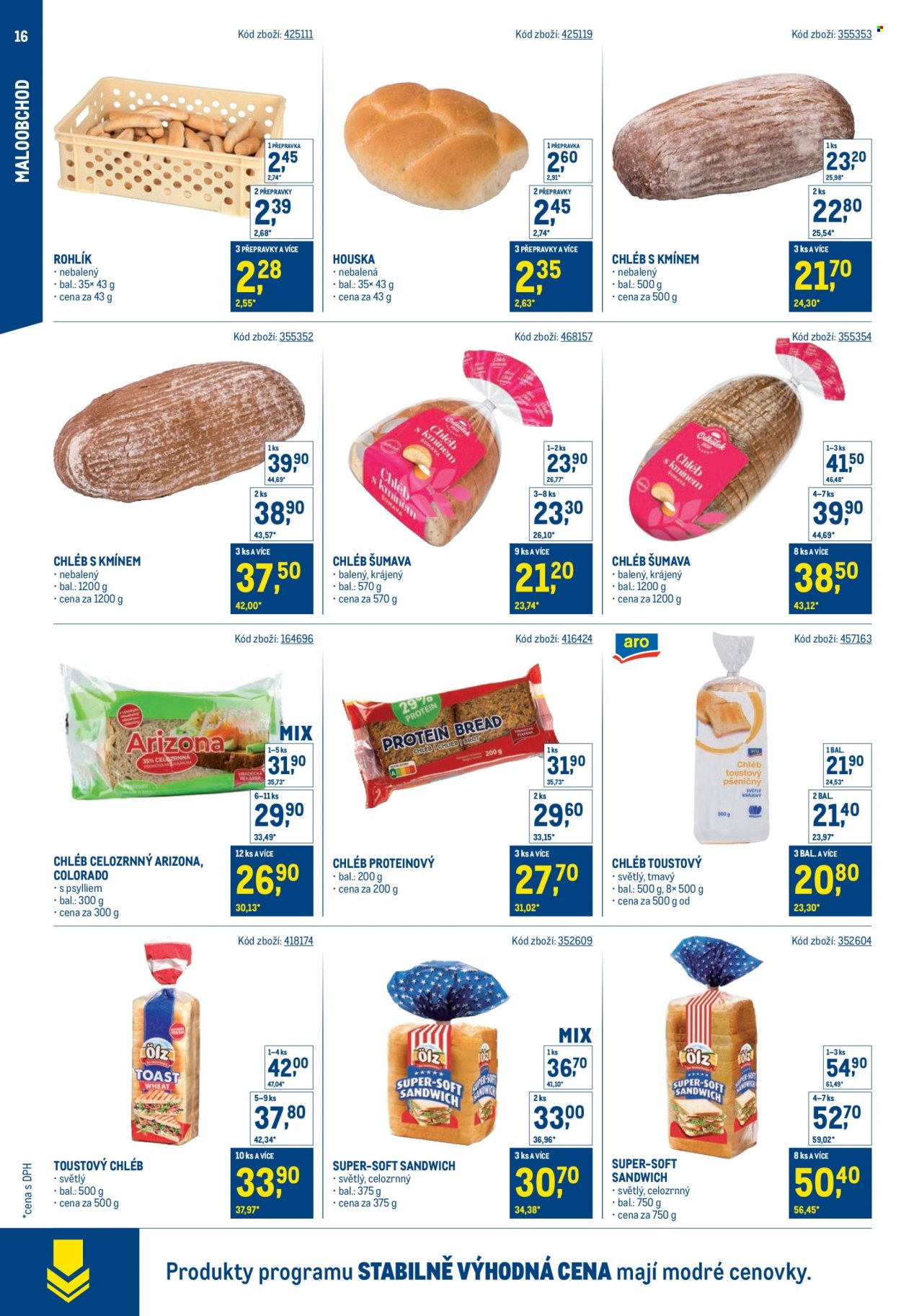 Leták MAKRO - 30. 7. 2025 - 23. 9. 2025. Strana 16