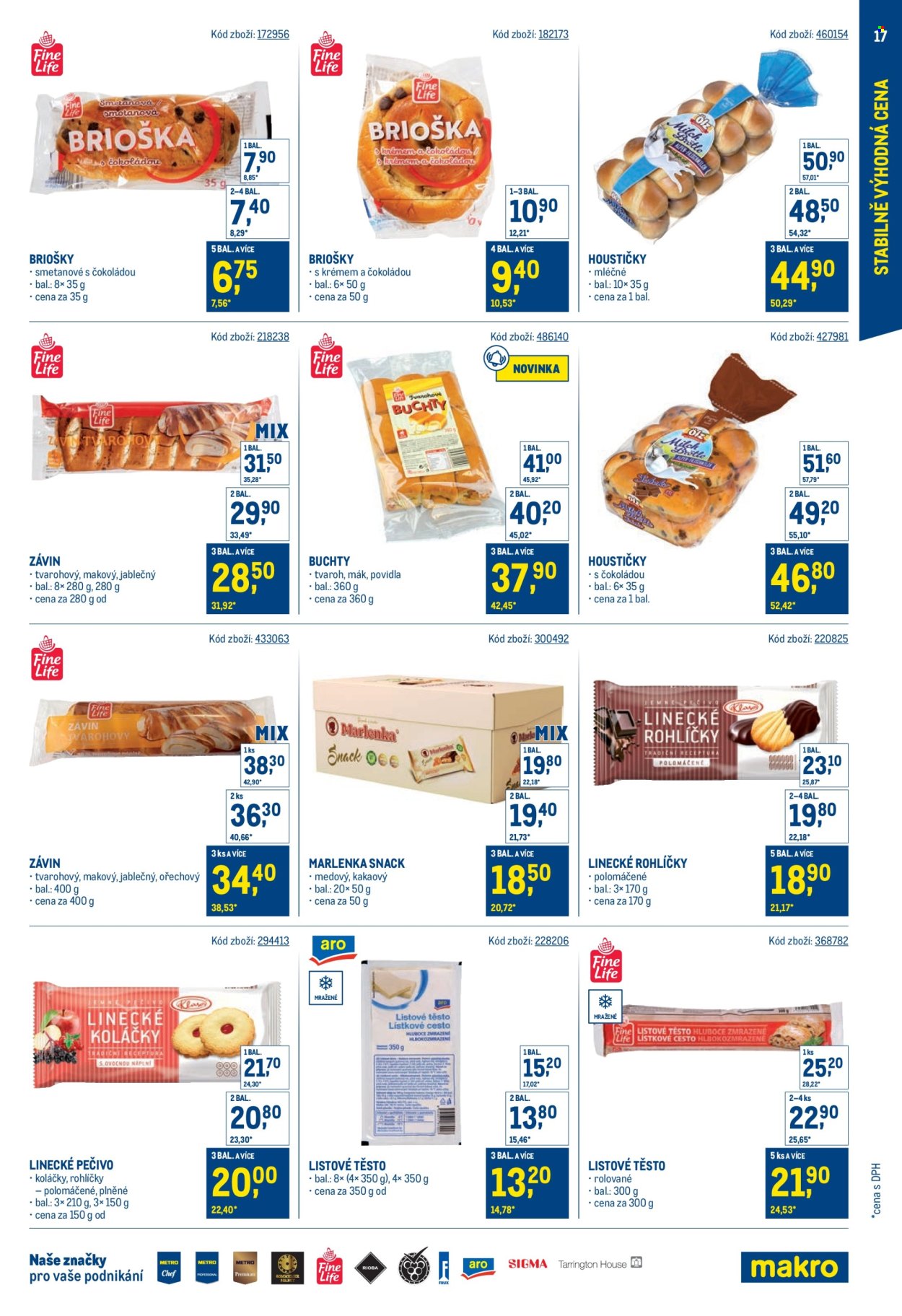 Leták MAKRO - 30. 7. 2025 - 23. 9. 2025. Strana 17
