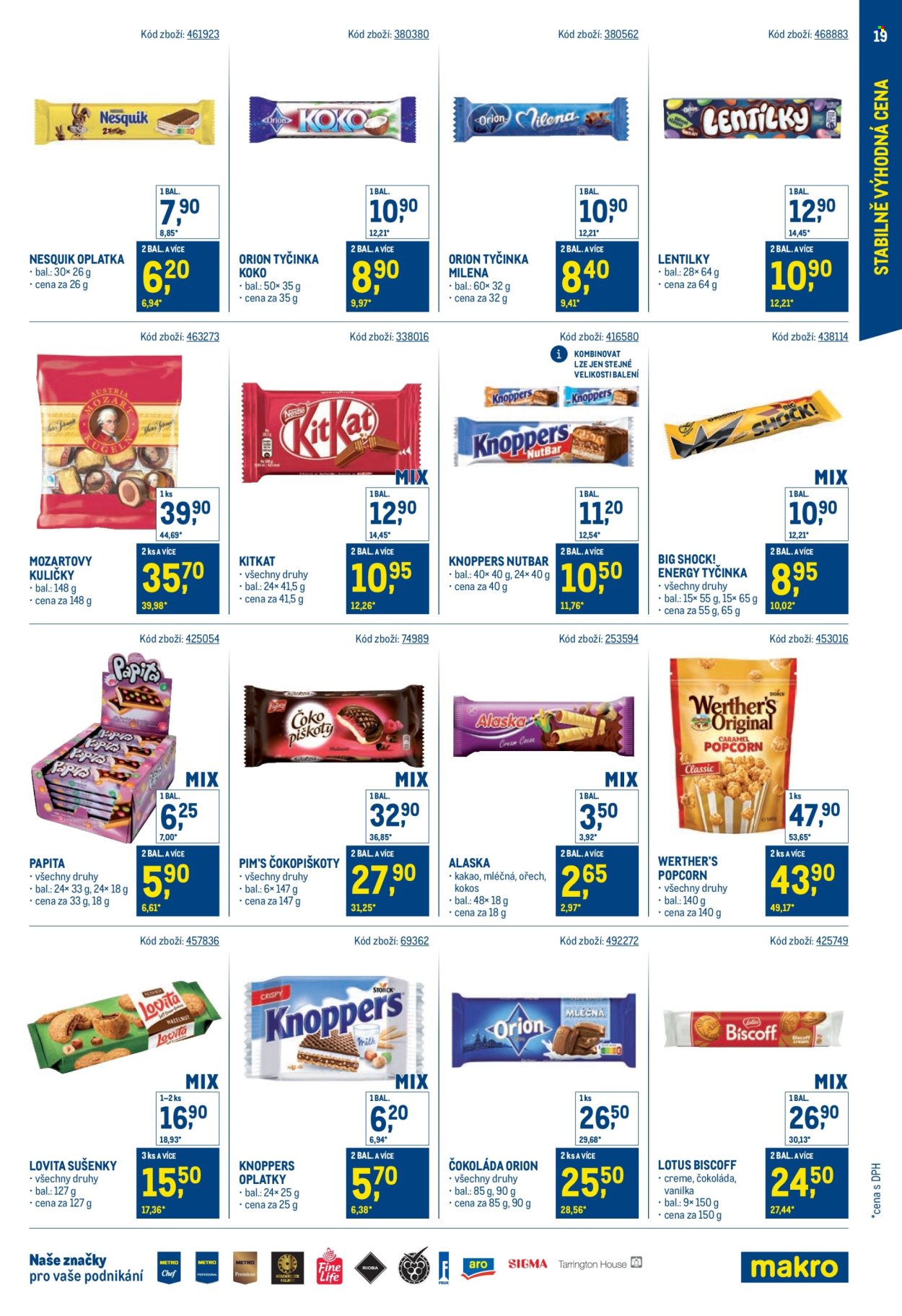 Leták MAKRO - 30. 7. 2025 - 23. 9. 2025. Strana 19