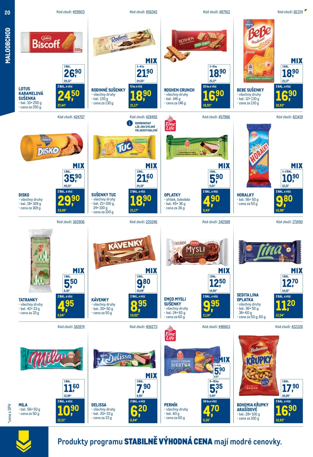 Leták MAKRO - 30. 7. 2025 - 23. 9. 2025. Strana 20