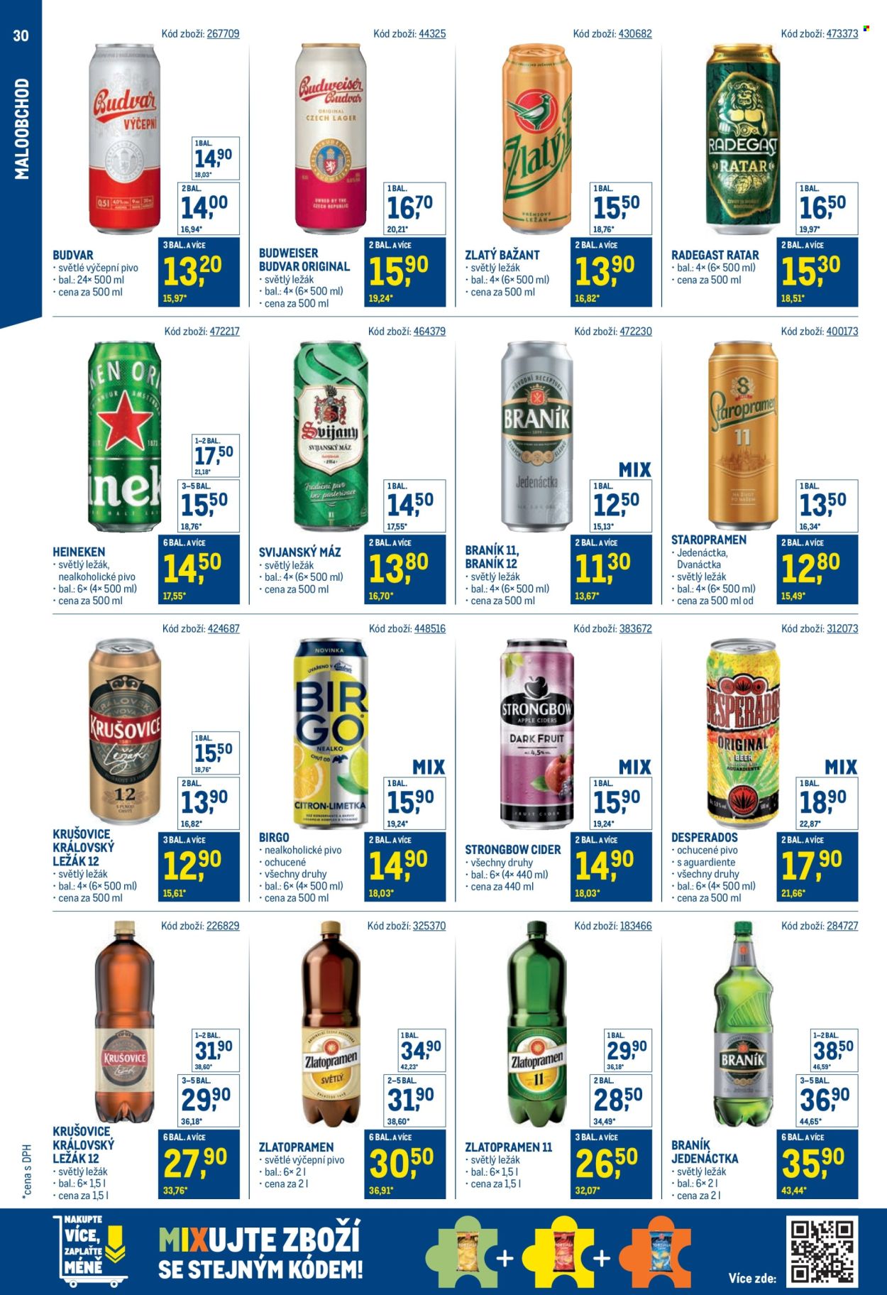 Leták MAKRO - 30. 7. 2025 - 23. 9. 2025. Strana 30
