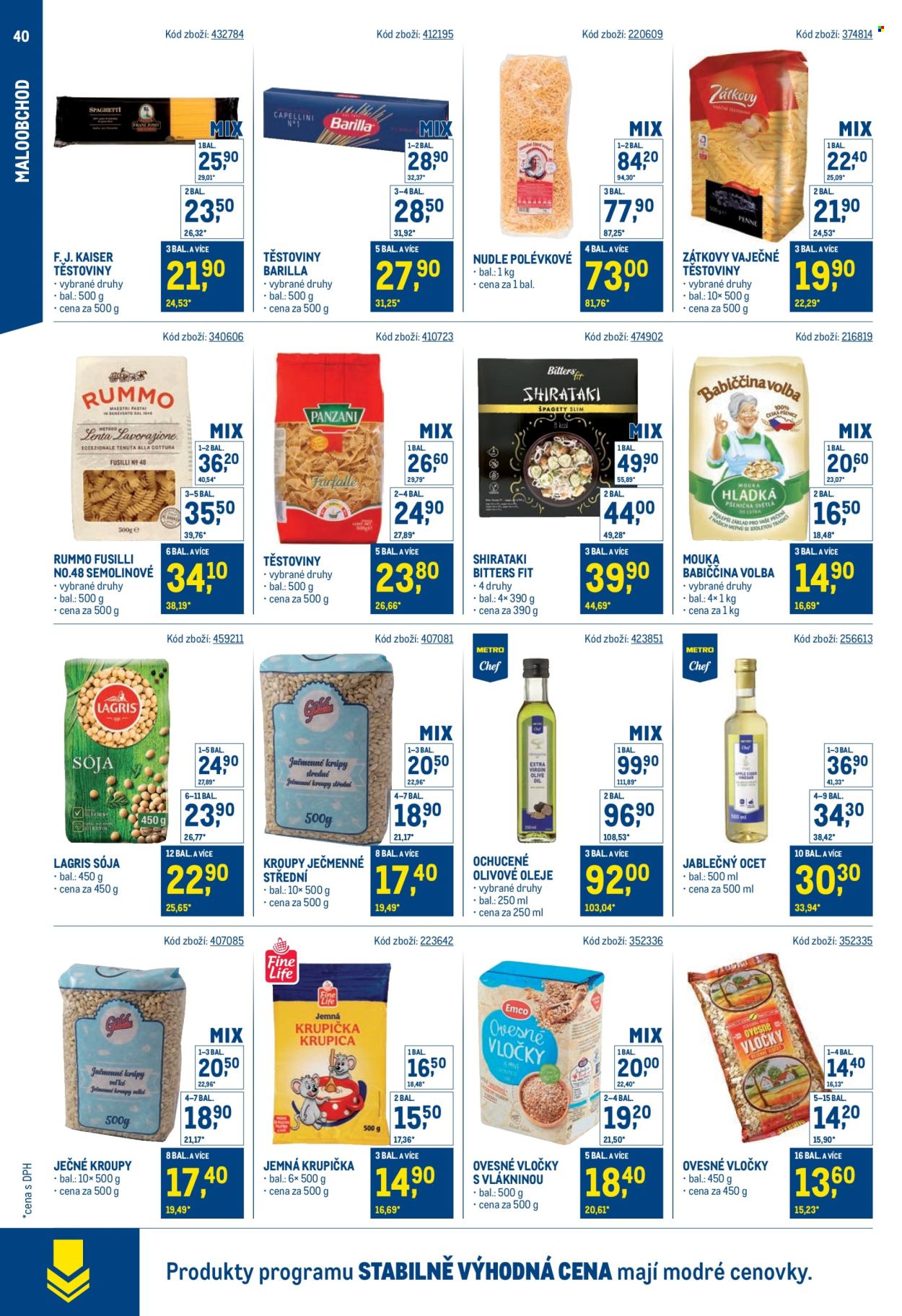 Leták MAKRO - 30. 7. 2025 - 23. 9. 2025. Strana 40