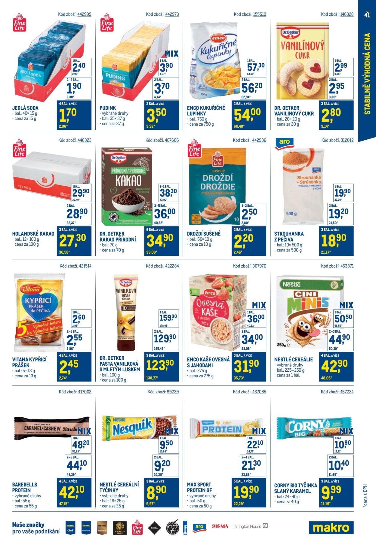 Leták MAKRO - 30. 7. 2025 - 23. 9. 2025. Strana 41