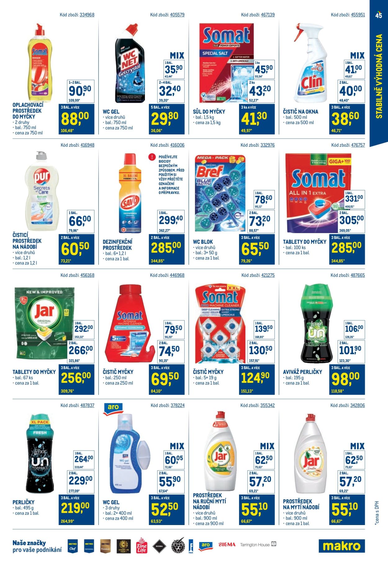 Leták MAKRO - 30. 7. 2025 - 23. 9. 2025. Strana 45