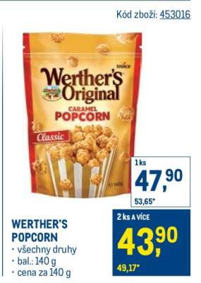 WERTHER‘S Popcorn