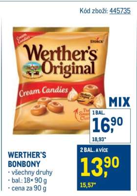 Werther’s bonbony