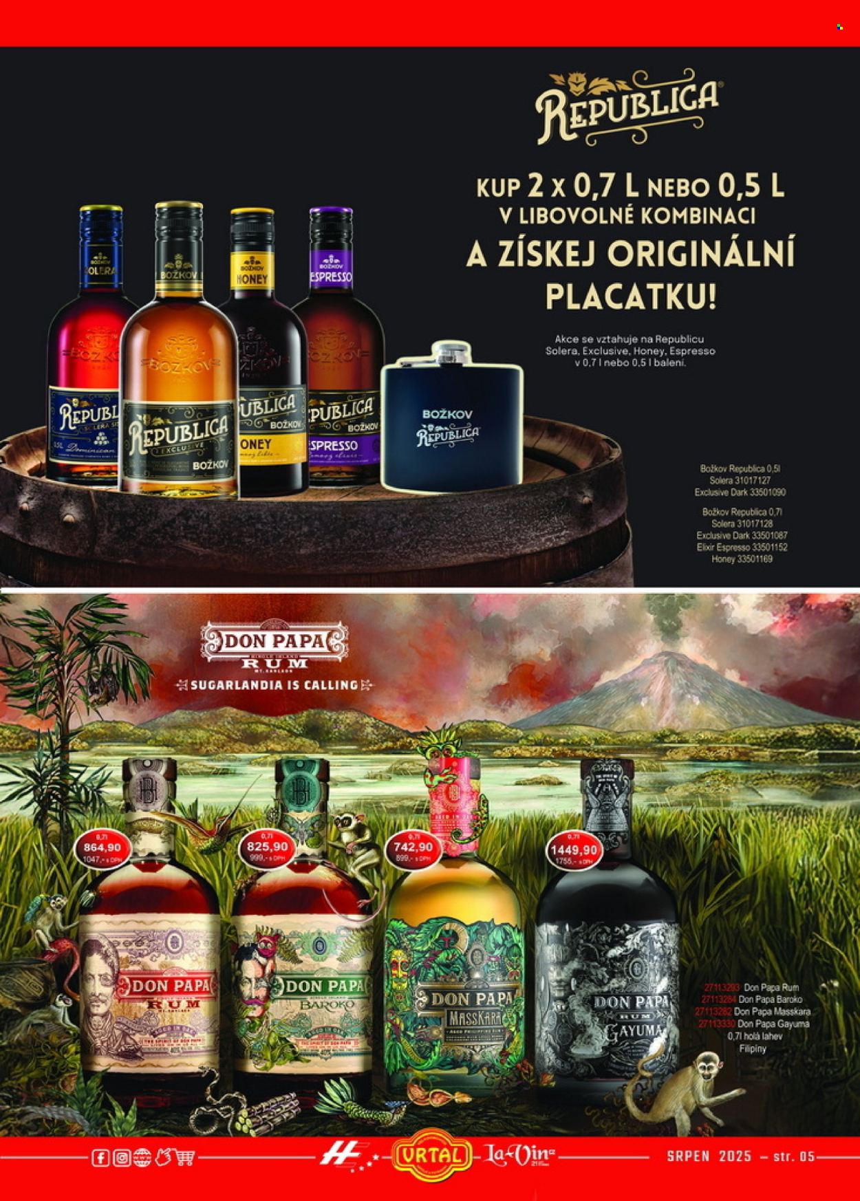 Leták Vrtal - 1. 8. 2025 - 31. 8. 2025. Strana 4