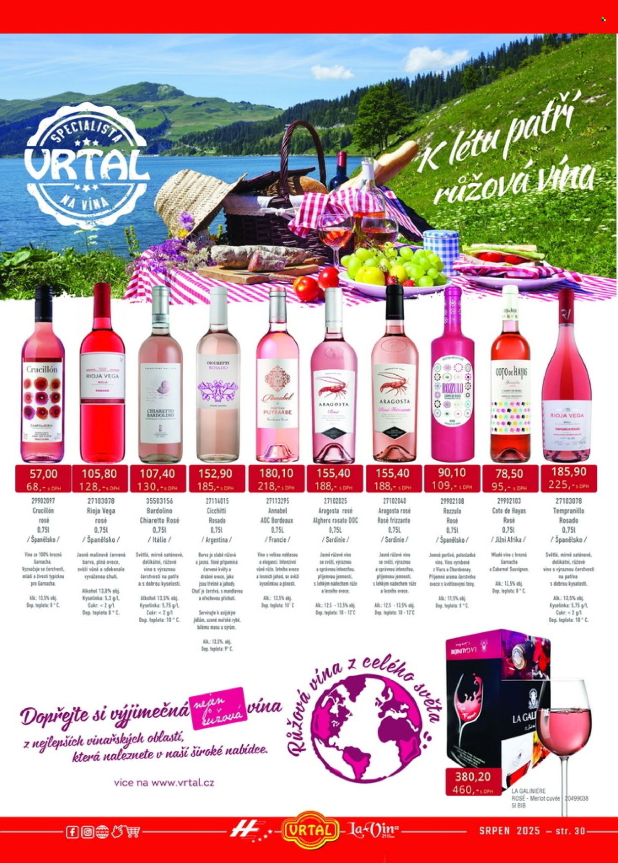 Leták Vrtal - 1. 8. 2025 - 31. 8. 2025. Strana 29