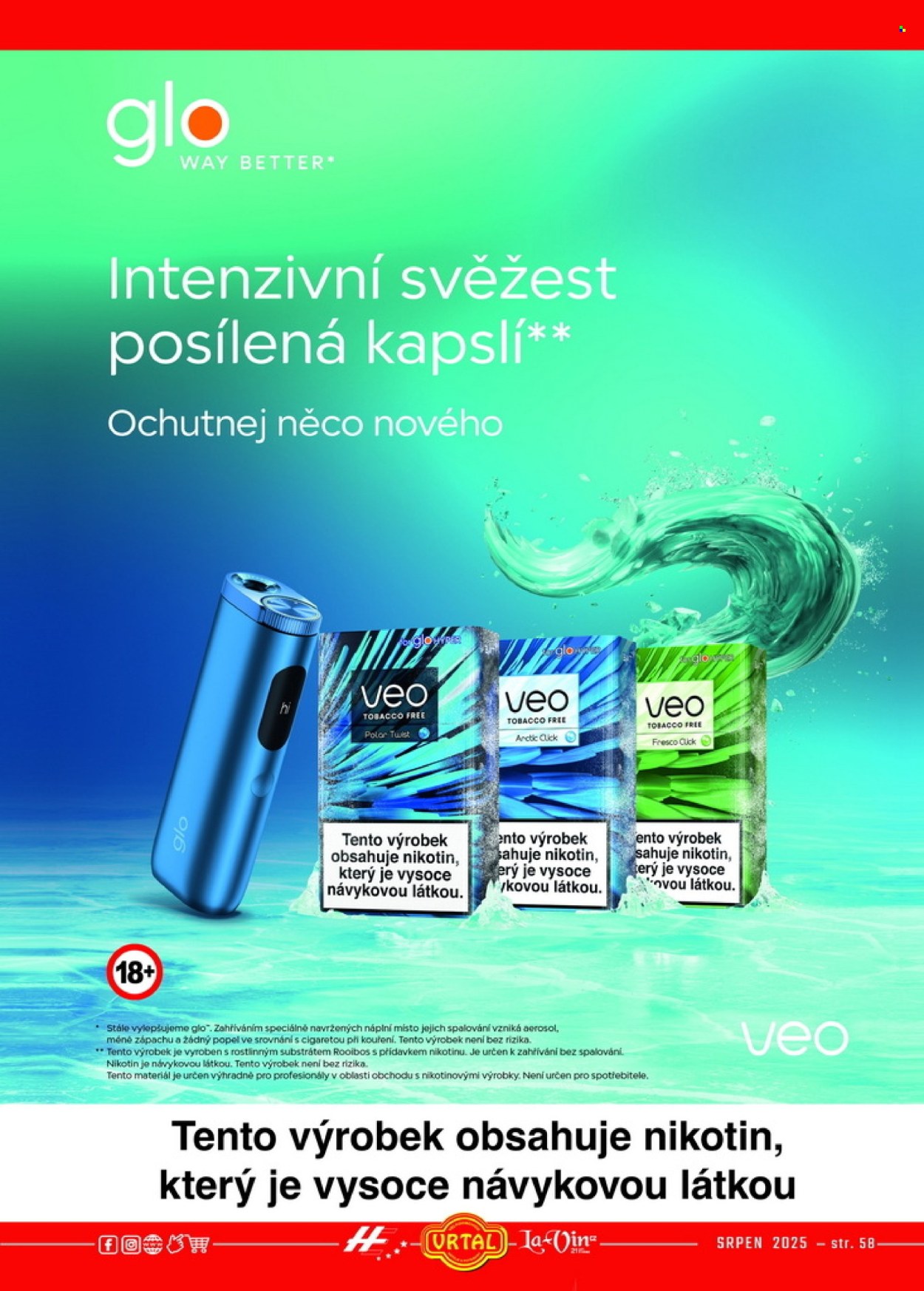 Leták Vrtal - 1. 8. 2025 - 31. 8. 2025. Strana 56