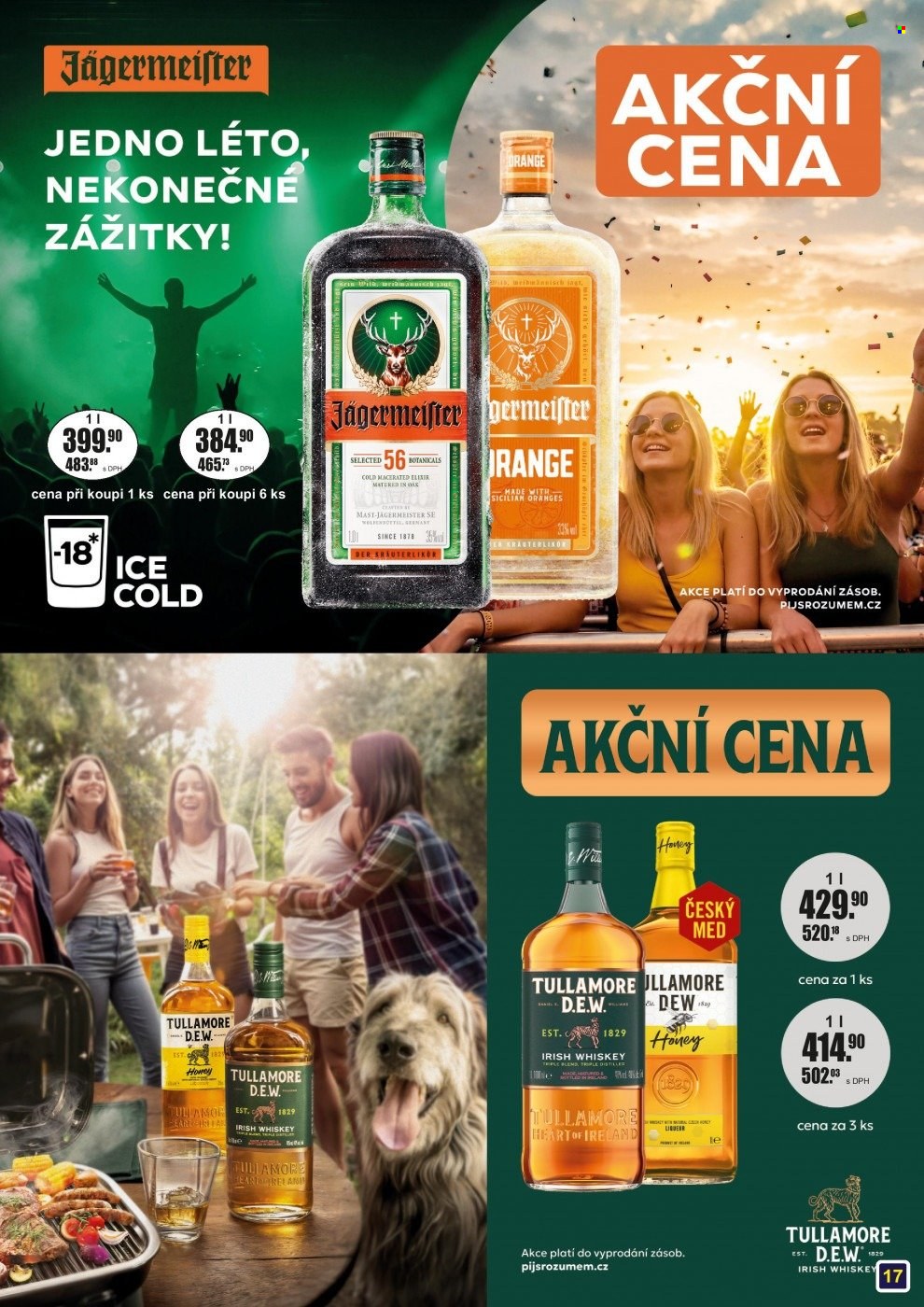 Leták Adam velkoobchod Šternberk - 1. 8. 2025 - 31. 8. 2025. Strana 17