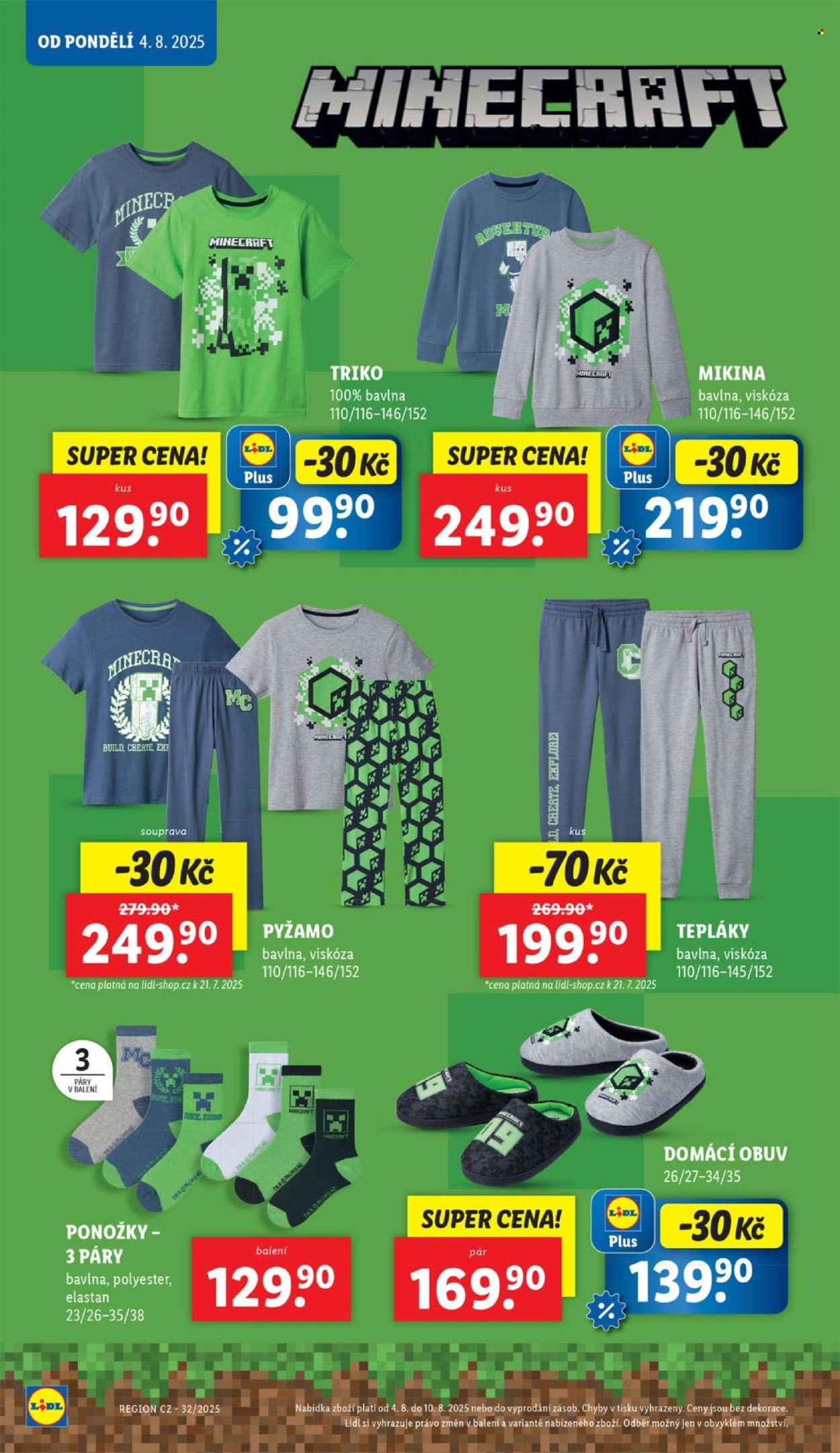 Leták Lidl - 4. 8. 2025 - 7. 9. 2025. Strana 4