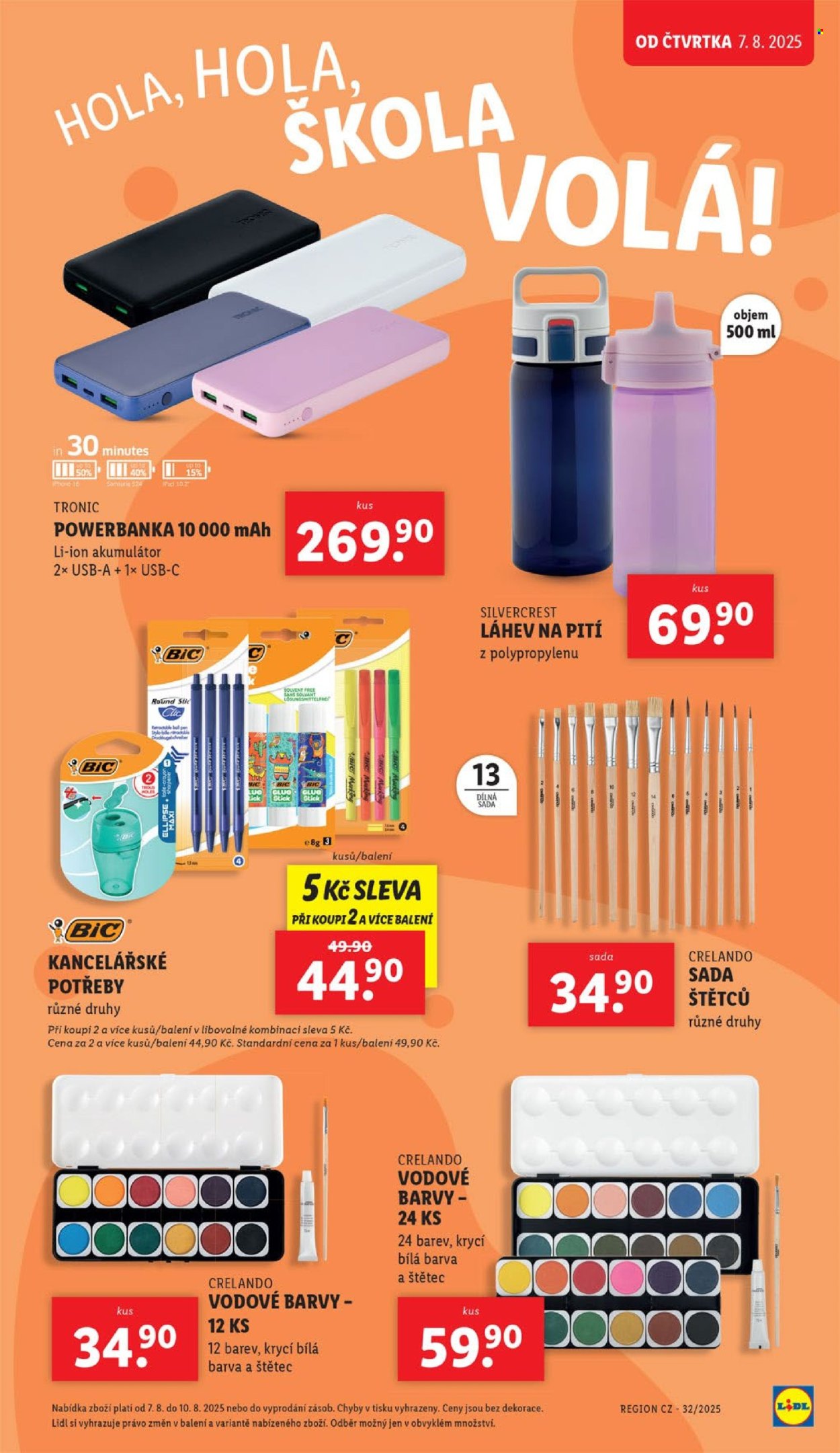 Leták Lidl - 4. 8. 2025 - 7. 9. 2025. Strana 11
