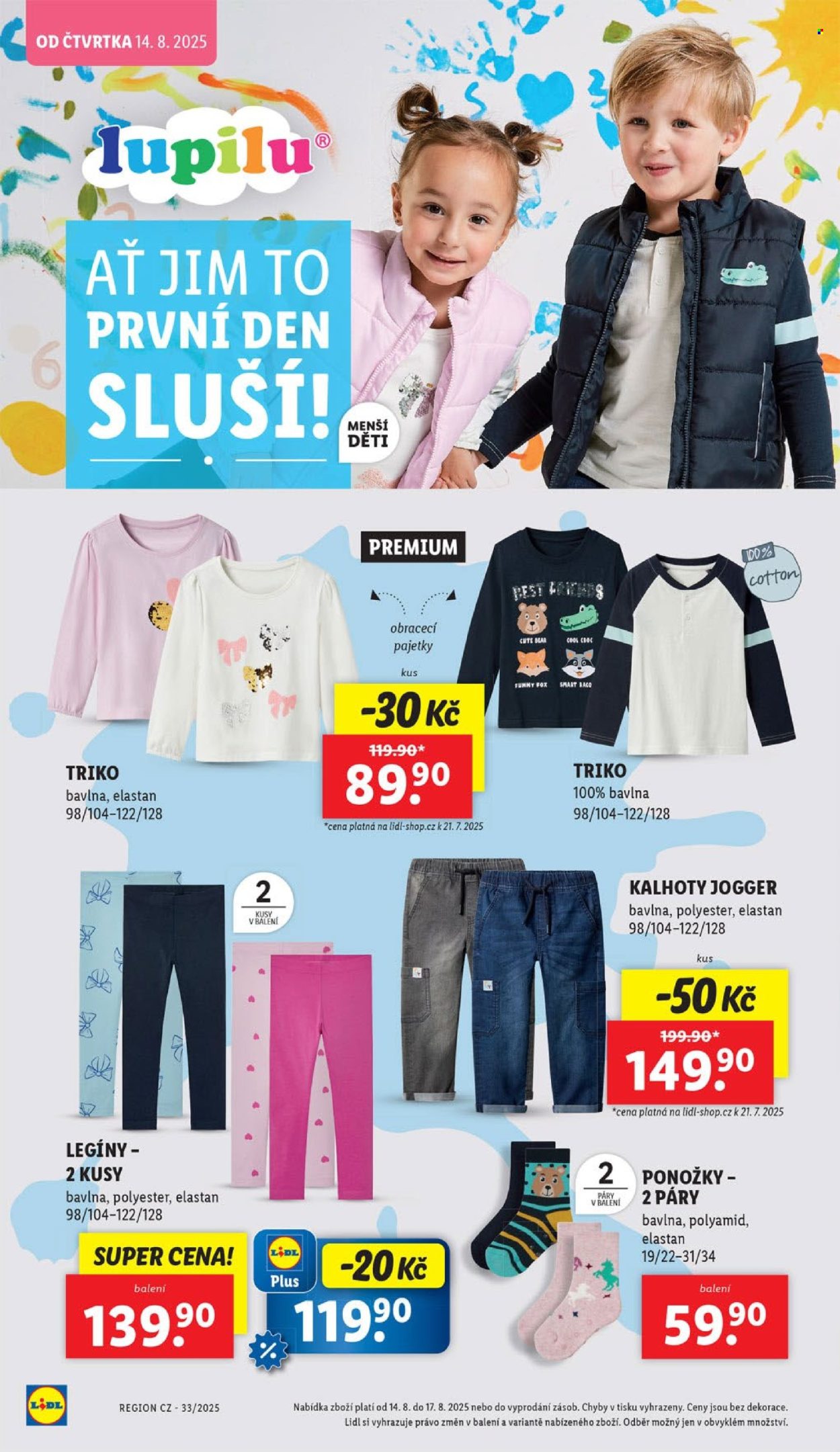 Leták Lidl - 4. 8. 2025 - 7. 9. 2025. Strana 12