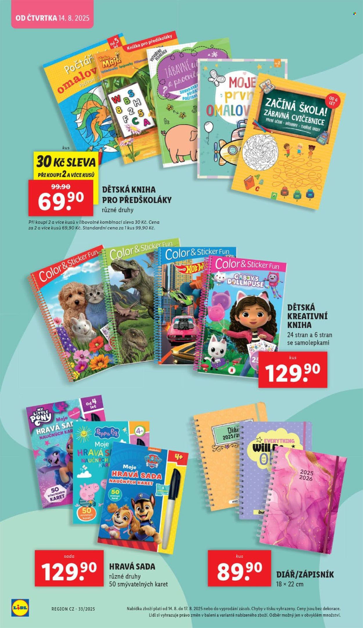 Leták Lidl - 4. 8. 2025 - 7. 9. 2025. Strana 16