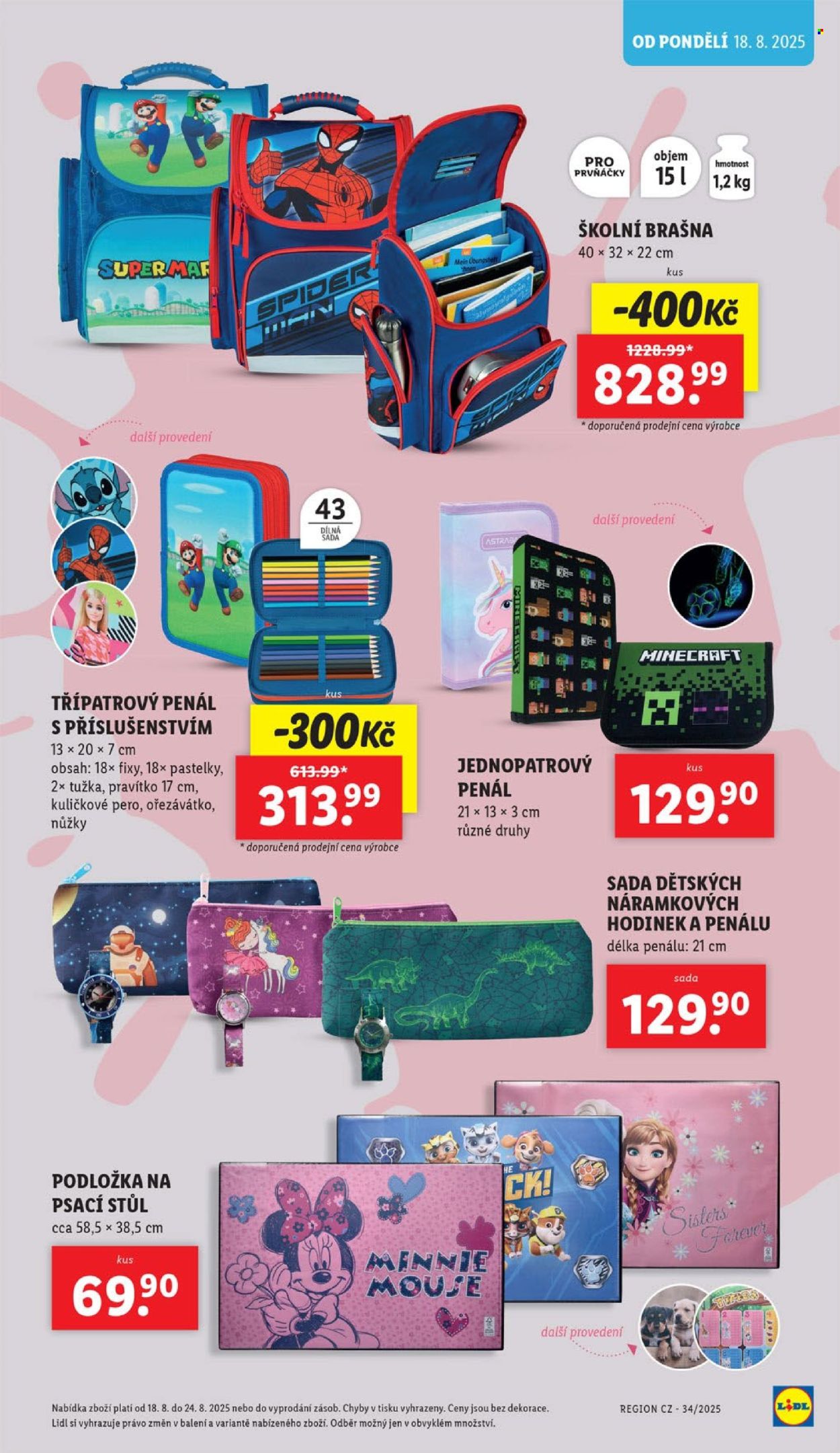 Leták Lidl - 4. 8. 2025 - 7. 9. 2025. Strana 21