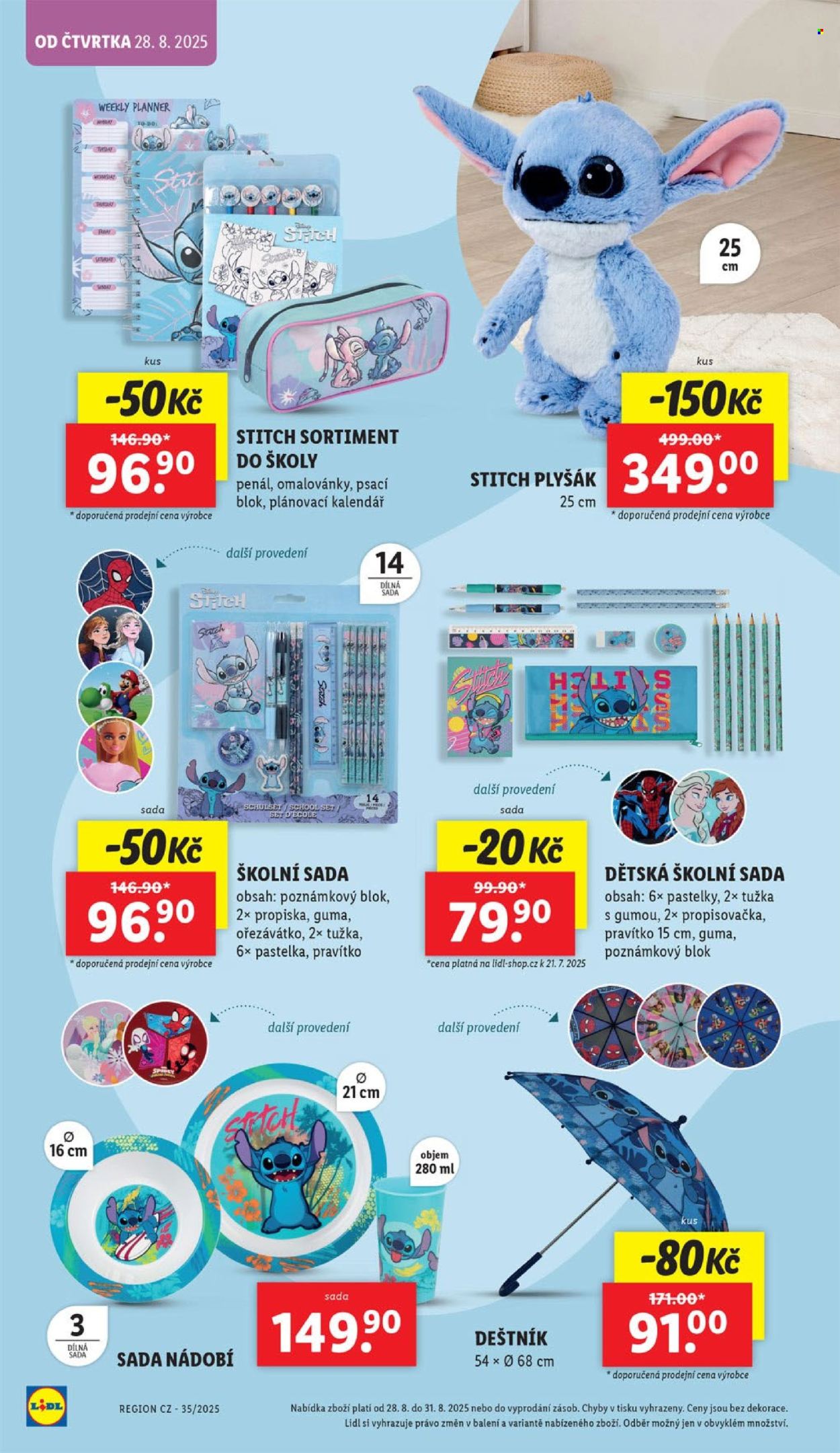 Leták Lidl - 4. 8. 2025 - 7. 9. 2025. Strana 26