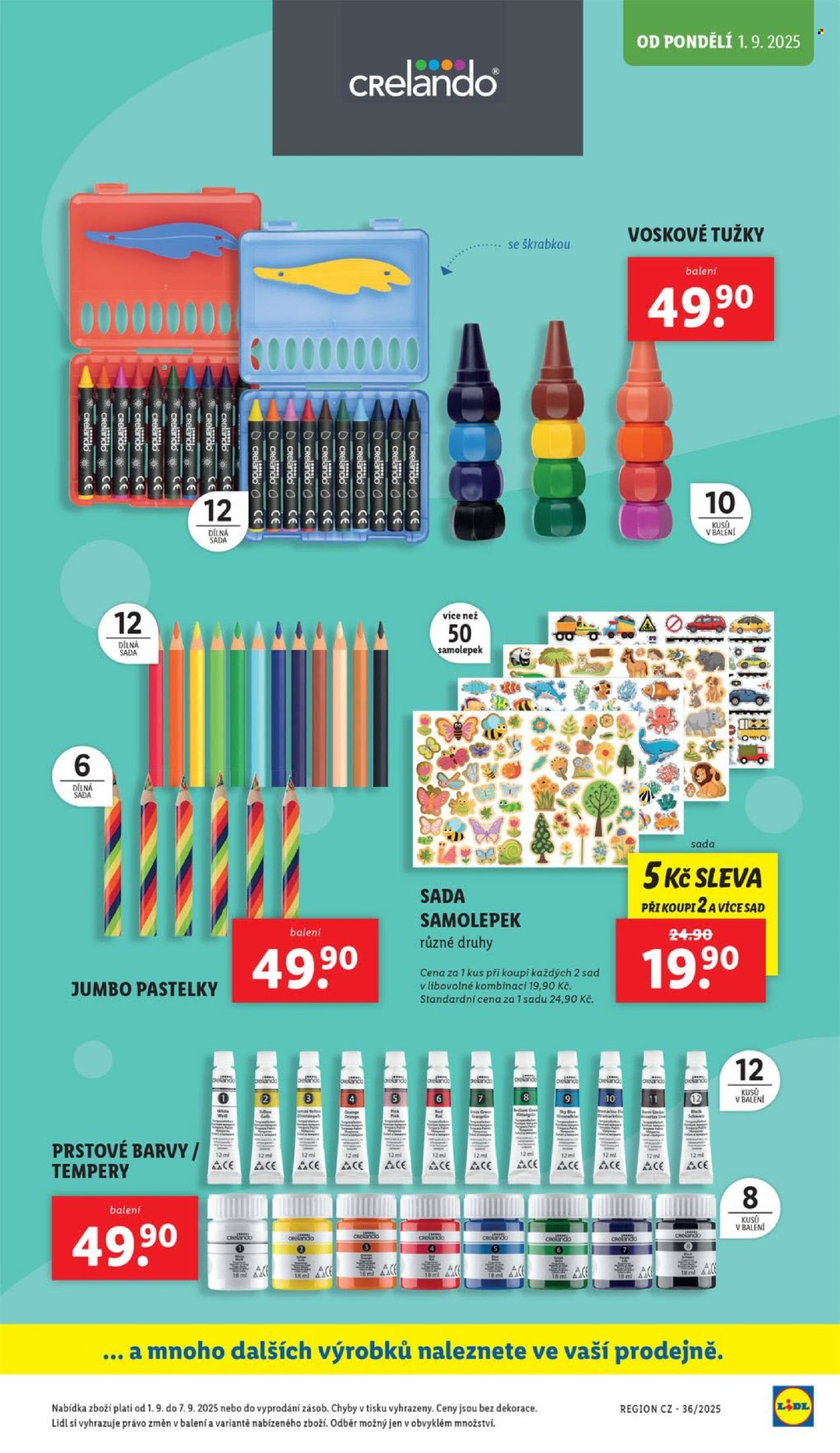 Leták Lidl - 4. 8. 2025 - 7. 9. 2025. Strana 29