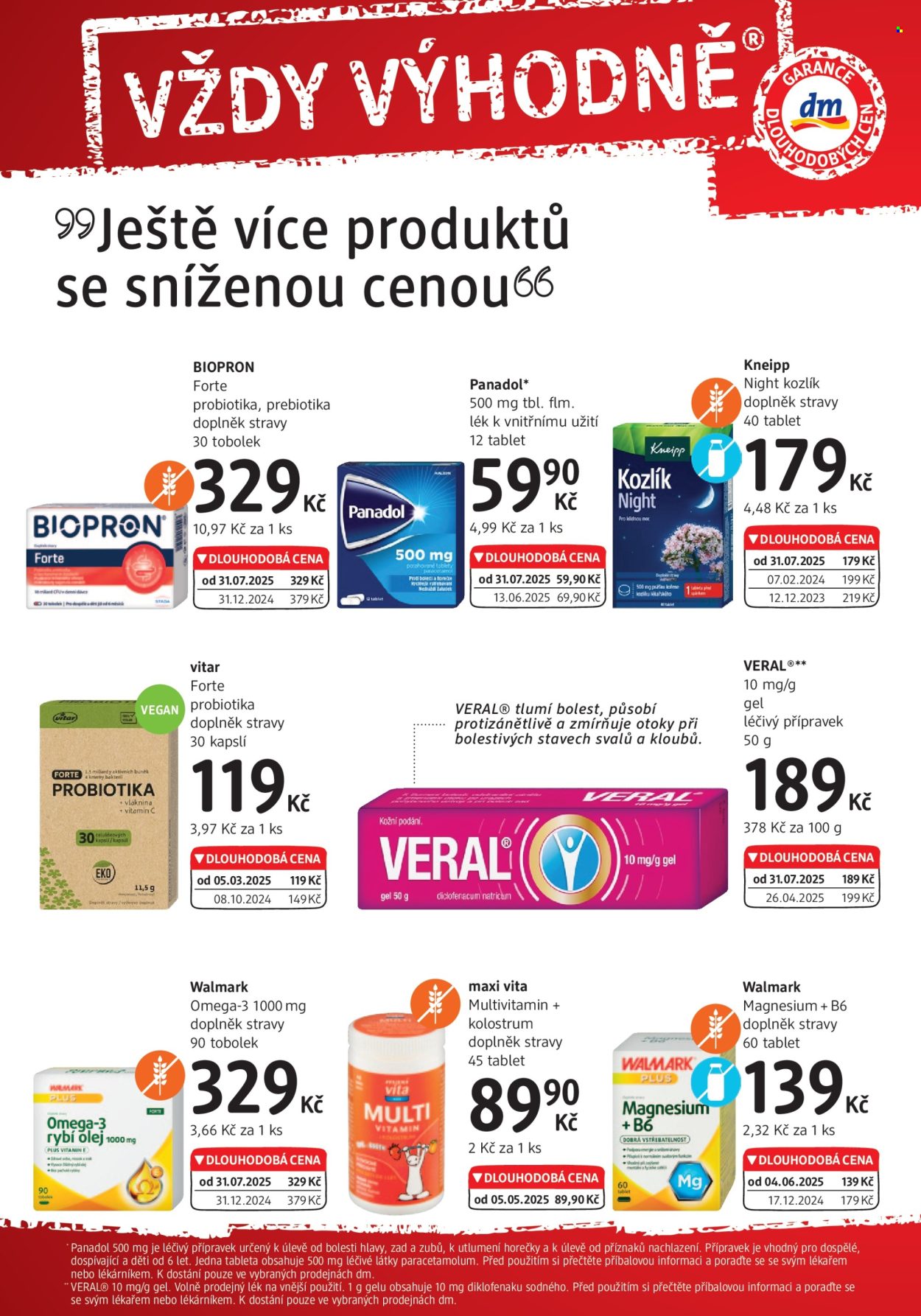Leták dm drogerie - 1. 8. 2025 - 31. 8. 2025. Strana 2