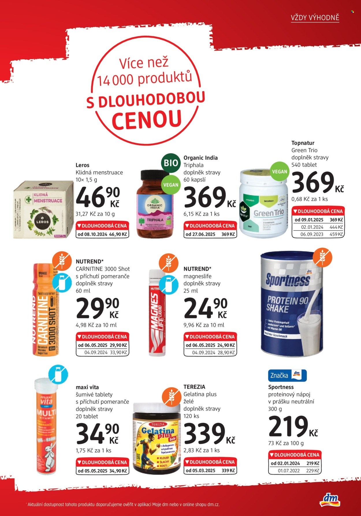 Leták dm drogerie - 1. 8. 2025 - 31. 8. 2025. Strana 3