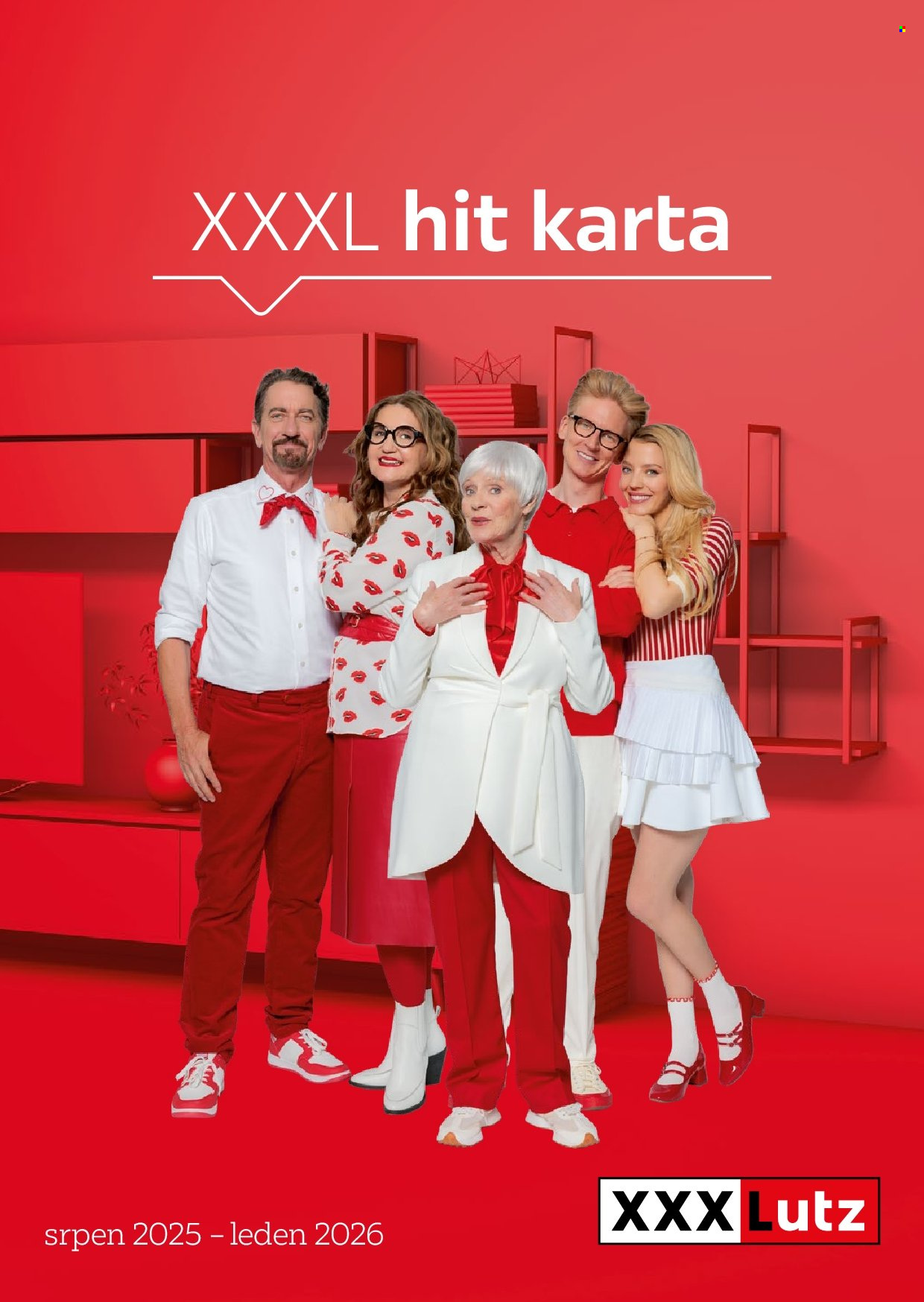 Leták XXXLutz - 1. 8. 2025 - 31. 1. 2026. Strana 1