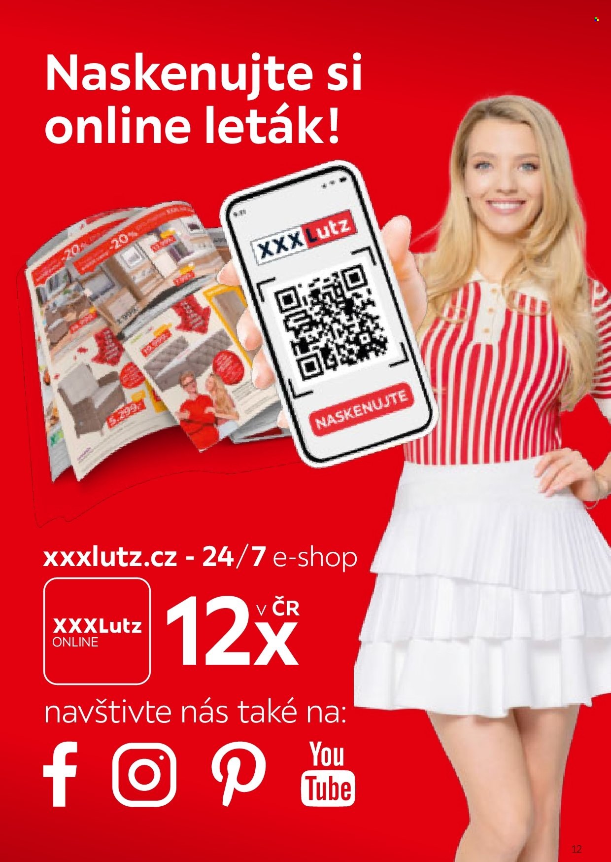 Leták XXXLutz - 1. 8. 2025 - 31. 1. 2026. Strana 12