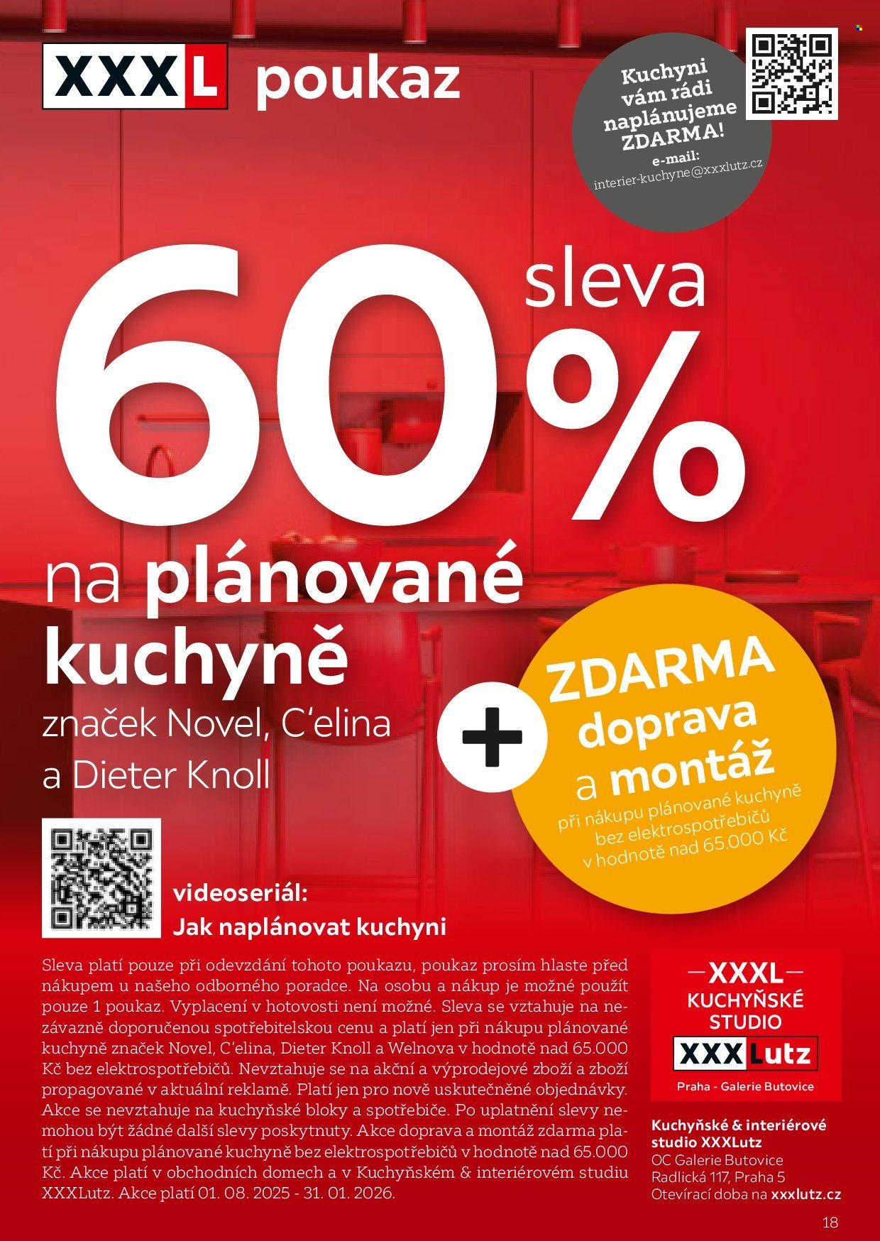 Leták XXXLutz - 1. 8. 2025 - 31. 1. 2026. Strana 18
