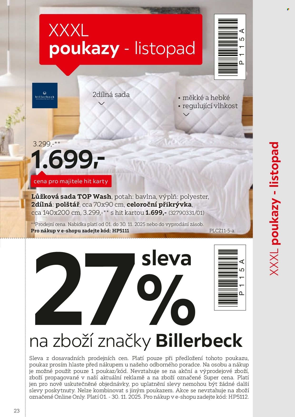 Leták XXXLutz - 1. 8. 2025 - 31. 1. 2026. Strana 23