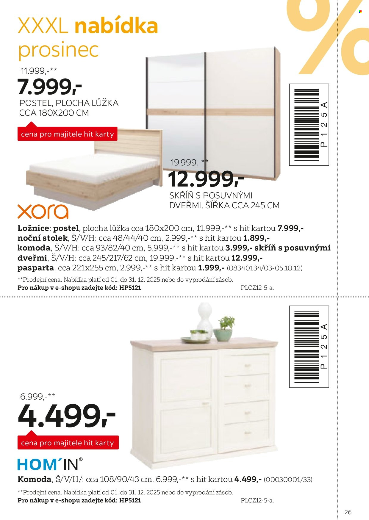 Leták XXXLutz - 1. 8. 2025 - 31. 1. 2026. Strana 26