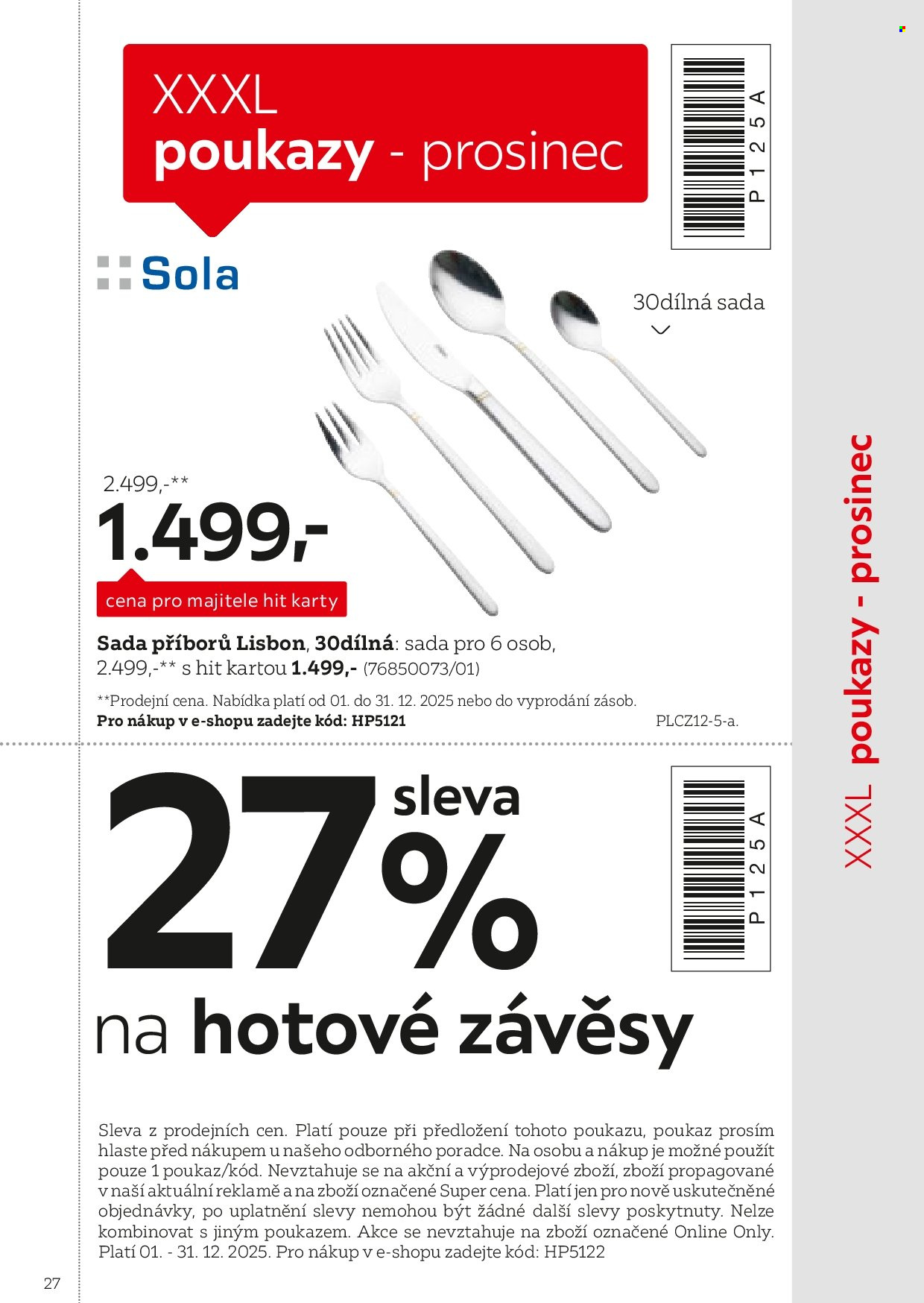 Leták XXXLutz - 1. 8. 2025 - 31. 1. 2026. Strana 27