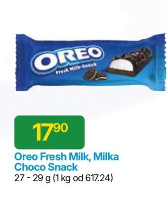 Oreo Fresh Milk, Milka Choco Snack
