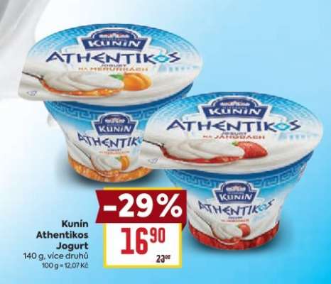 Kunín Athentikos jogurt