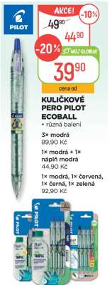 KULIČKOVÉ PERO PILOT ECOBALL