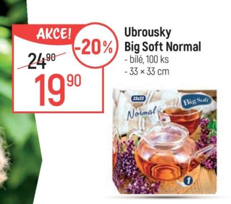 Ubrousky Big Soft Normal