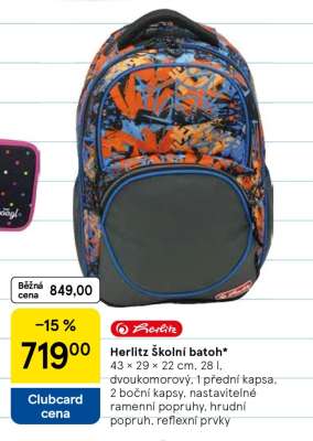Herlitz Školní batoh